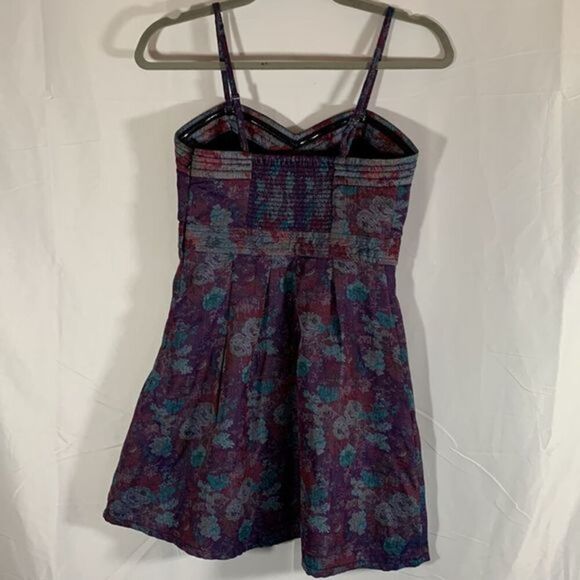 Free People Multi-Coloured Floral Tapestry Mini Dress - Picture 5 of 7